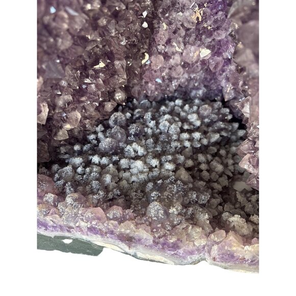 Genuine Amethyst Crystal Cluster Geode Cathedral Specimen 22 lbs - Picture 8 of 13